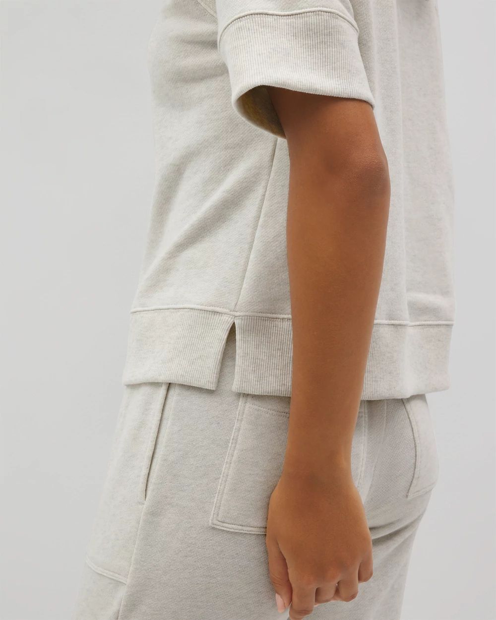 Cotton Terry Dolman Top | Soma